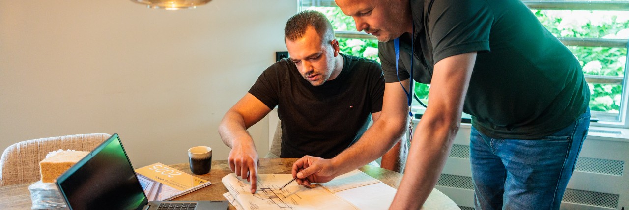 Isolatieadviseur op bezoek